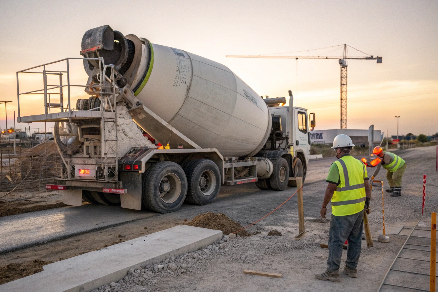 Commercial concrete pouring service for Logan business projects